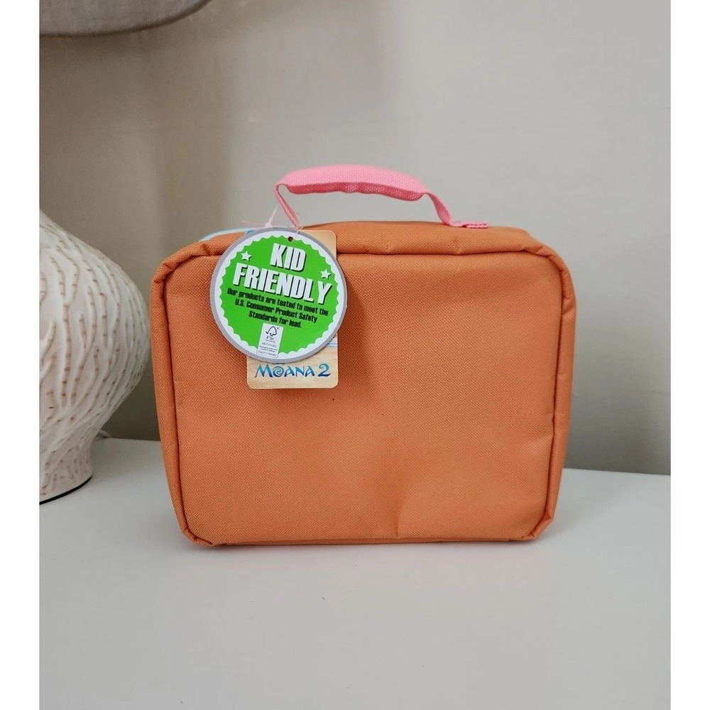 Disney Moana 2 Insulated BPA-Free Lunch Box Disney Back To School - Picture 3 of 9
